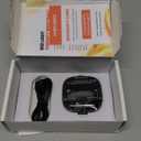 Keneo Red Light Therapy Wristband for Hand & Wrist, 660nm & 850nm Near Infrared Light Device, 3 Heat & Vibration Massage Settings, 2000mAh Wireless, 36 LEDs for Comfort & Recovery (Black)