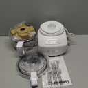 Cuisinart 7-Cup Sleek and Modern Design Food Processor with Two Easy Controls and Universal Blade for Chopping, Mixing, and Dough (White)