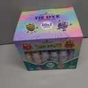 30 Colors Tie Dye Kit, Tie Dye Set for Kids, Pre-Filled Tye Dye Bottles, Non Toxic Permanent Fabric Dye Art Set, Easy DIY Fabric Art - Create Fun (30 Colors)