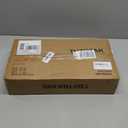 TUTOTAK Small End Table with Charging Station, Narrow Side Table with USB Ports and Outlets, Skinny Sofa Table, Slim Nightstand, Living Room, Bed Room, Black TB01BK060 (2-Tier7.9"D x 15.8"W x 22.5"H)