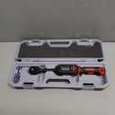 Professional 3/8" Digital Torque Wrench, 4.2-85 Nm/3-62.6 Ft-lb, ±2% Accuracy, Rechargeable, Triple Warning System, Track & Peak Modes, LED Display, 4 Units for Mechanics