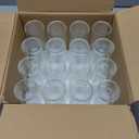 SUREHOME Glass Cylinder Bud Vases for Centerpieces Set of 16 Bud Vase in Bulk 8 in Tall Clear Small Vases W:2.2" Tiny Modern Single Stem Mini Vases for Flowers Wedding Table Party Home Aesthetic Decor