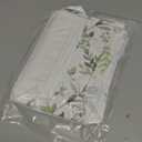 Whaline Greenery Kitchen Towel 18 x 28 Inch Watercolor Green Leaves Dish Towel Home Sweet Home Eucalyptus Hand Drying Tea Towels for Spring Summer Baking Cooking Cleaning Party Supplies, 2Pcs