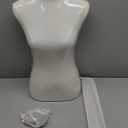 SHAREWIN Mannequin Torso Dress Form 40.55-73.23 Inch Height Adjustable Female Model Display Mannequin Body with Metal Bracket and Rectangular Base for Sewing Dressmakers Dress Jewelry Display, Beige