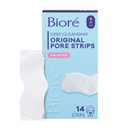 Bioré Original Blackhead Remover Strips, Deep Cleansing Nose Strips With Instant Pore Unclogging, Features C-Bond Technology, Oil-Free, Non-Comedogenic Use, 14 Count