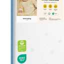MAMAZING Aerobase Mini Crib Mattress 38" L x 24" W, 2-Stage Breathable Mattress, Non-Toxic, Waterproof Liner, Machine-Washable Outer Cover for Easy Care, Fits Mini Size & Portable Crib