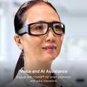 Lucyd Armor Smart Safety Glasses, TR90 Frame, Light Adaptive Lenses, Open Ear Speakers & Microphone - ANSI Z87.1