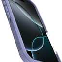 OtterBox Defender XT Clear iPhone 16 Pro Case, Lavender Haze - Clear/Purple US Military MIL Standard