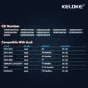 KELOKE Engine Radiator Cooling Fan Assembly Compatible with Dodge & Jeep