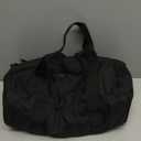 Small Gym Bag Duffel Bag for Women Men Fitness Sports Bag Workout Adjustable Detachable Shoulder Strap Lightweight Carry on Travel Duffle Bag (Black, 15" / Mini / 12L)