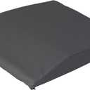 General Use Extreme Comfort Wheelchair Back Cushion with Lumbar Support
 16" x 16" ( Black )