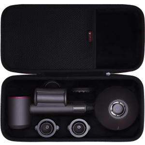 XANAD Hard Case Compatible with Dyson Supersonic Hair Dryer - Dryer Storage Cases, Black