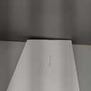 Modern Elegant 18"x12" Rectangle Baby Light Blue Glossy Shagreen Faux Leather Decorative Tray Ottoman Coffee Table Perfume Living Room Kitchen Serving Tray with Silver Metal Handles by Home Redefined