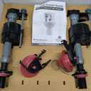 Fluidmaster K-400A-5004 Universal Toilet Fill Valve and 2 in. Toilet Flapper Repair Kit