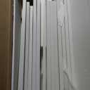 Pantry - Kitchen Pantry Cabinet with 4 Doors and Adjustable Shelves, Tall White Cabinet Freestanding Storage Cupboard for Dining Room Living Room, Laundry, Bathroom