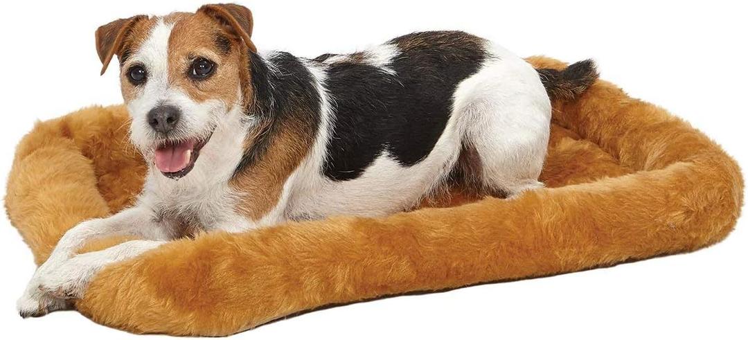 MidWest Quiet Time Pet Bed, Cinnamon, 24" x 18"