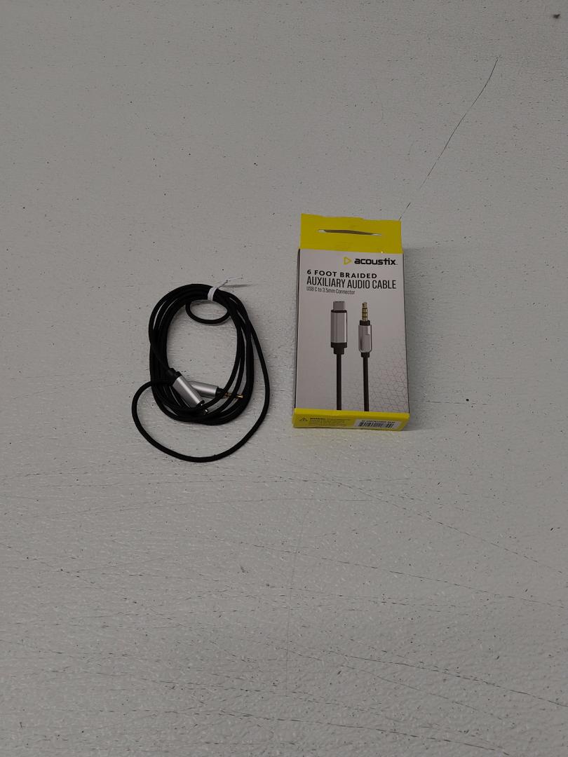 Acoustix Auxiliary Braided Audio Cable
