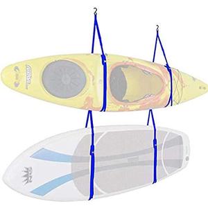 Indoor Kayak Storage Kayak Straps Storage System-Hang Two pack