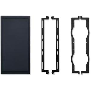 Lian Li Front Mesh Kit for O11D EVO RGB-Aluminum fine mesh Panel Upgrades Airflow-Adjustable Front Fan mounting Brackets Supports up to 3X 120mm or 2X 140mm or 2X 160mm-Black (O11DERGB-4X)