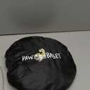 Paw Ballet Foldable Pet Kitten Playpen, Upgrade Waterproof Portable Dog Cat Playpen Kennel Tent for Small Cat Dog, Retractable Shade Cover with Carrying Case, Indoor Outdoor Use for Small Pet. (Brown 03)