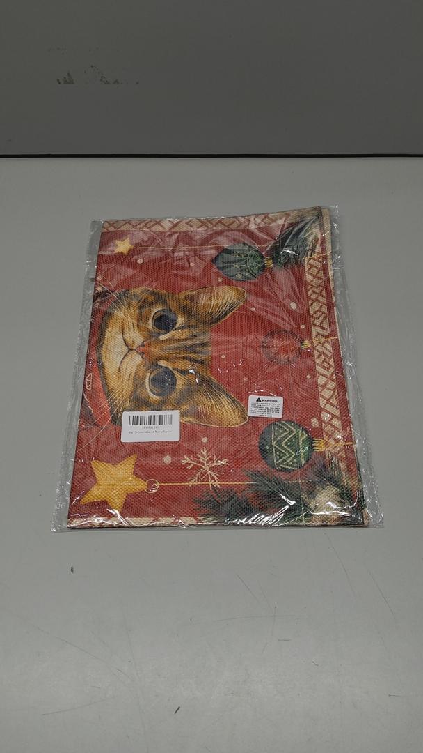 A Cat Flag 12x18 In Double Sided Yard Flags Lawn Sign Decor No Flagstand