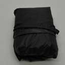 ATV Cover Waterproof, Quad Covers with Unique Zipper Windproof Buckle, All Weather Protection 4 Wheeler Covers fit for Kawasaki, Honda, Polaris, Yamaha, 82'' (Black&Orange)