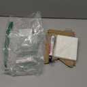 15 PCS Burlap Banner DIY Kit With 27 PCS Letter Stencil Banner Burlap Painting For Party Decorations Swallowtail Flags For Birthday (15PCS Light brown)