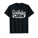 Port & Company Funny Birthday Crew Birthday Party Men Women Boys Girls Kids T-Shirt S Black