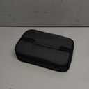 ExtraCharm Insulated Lunch Bag for Women/Men - Reusable Lunch Box for Office Picnic Hiking Beach - Leakproof Cooler Tote Bag Organizer with Adjustable Shoulder Strap for Adults - Black