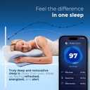 Derila Ergo Pillowcase Cervical Neck Pillow for Sleeping Pillow Case Contour Memory Foam Pillows for Back, Side Sleeper (Pillowcase - 21.25 x 14.17 x 4.72 in) Pillow Case only, Cooling Pillowcase - 21.25 x 14.17 x 4.72 in