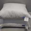 MIULEE Throw Pillows Inserts, Pack of 2 18x18 Inch 100% Virgin Fiber Filling Bed Couch Pillows