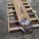 GarveeLife 6x6 ft Outdoor Portable Storage Shed with 2 Roll-Up Doors & Vents, 240G Heavy-Duty Shelter Waterproof PE Tarp, UV-Resistant Storage Sheds for Motorcycle, Firewood, Garden and Tools, Gray