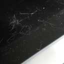 Broom and Dustpan Set for Home, 51-in Long Adjustable Handle Angle Broom and Dustpan Combo Set with Dust Pan Teeth to Clean Hair for Home Kitchen Office Lobby Floor Garden (Black&White) (Medium)