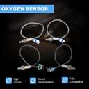 O2 Oxygen Sensor Compatible with Chevy Chevrolet Silverado 1500 2500 3500 Suburban 2500 2002 Suburban 1500 2006 GMC Sierra 1500 2500 3500 2002 GMC Yukon Hummer H2 Cadillac Escalade 2003-2006