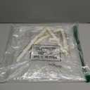 Colingmill 2 Pack Valentines Woven Baskets for Gifts Empty with Handle 9.4 x 5.9 x 3.9 Inch Small Holiday Basket with Bag and Ribbons Empty Organizer for Valentines Easter Wedding Birthday Gift(White)