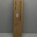 Stanbroil Adjustable Fireplace Hood 28.5 to 48" Accessory, Black Powder Coat Fireplace Hood Heat Shield