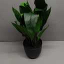 Fake Plants 17'' Faux Plants Artificial Potted Plants Indoor Realistic Fake Cast Iron Plant Artificial Plants with Pot for Home Office Farmhouse Kitchen Bathroom Table Shelf Decor