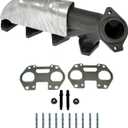 Dorman 674-695XD Driver Side Ceramic Coated Exhaust Manifold Kit Compatible with Select Ford/Lincoln Models