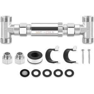 304 Stainless Steel Bypass Valve for Instant Hot Water Recirculating Pump A Great Replacement for the Old Plastic Version