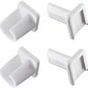 819091 Refrigerator Shelf Support Kit, Fit for Whirlpool, Maytag, KitchenAid, Jenn-Air, Amana, Magic Chef, Admiral, Norge, Roper Refrigerator| 819091 Freezer Stud Kit Replaces 1115911 946357 946358