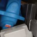 Step2 Up & Down Roller Coaster Kids Ride On Toy, Push Car, Indoor/Outdoor Playset, Made of Durable Plastic, Max Weight 50 lbs., for Toddlers 2-5 Years Old, Gray & Blue