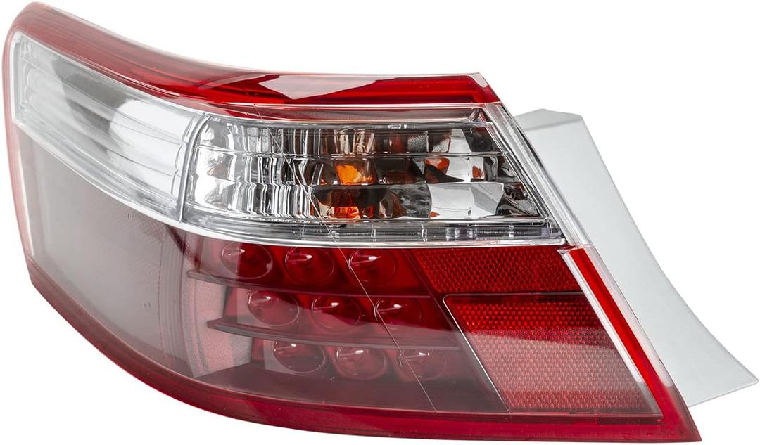 TYC Left Tail Light Assembly Compatible with 2007-2009 Toyota Camry