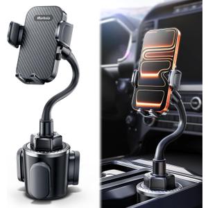 13 inch Cup Holder Phone Holder, [Enjoy Convenience, Flexibility, Stability] Gooseneck Cup Phone Mount, Fit for All Phones, iPhone 17/16/15/14/13/12 Pro Max/Samsung S24/S23/S22