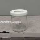 Yogurt Maker Machine, 8 Glass Jars with Lids Reusable for Yoghurt, Oatmeal, Pudding, or Jello, Food-Grade Martial, One-touch Control, Homemade Yogurt (8 x 6-Ounce Containers)