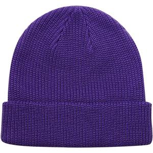 Beanie Hat Knit Ski Cap Fisherman Beanie for Men Women (One Size, Purple)