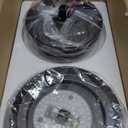 NORFOLK Outdoor Ceiling Fans with Lights and Remote, Waterproof 52 Inch Ceiling Fan with 3 Color LED Light for Patios, Gazebos, and Indoor, Wet Rated Farmhouse Modern Style