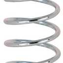 Prime-Line SP 9713 Compression Spring, Spring Steel Construction, Nickel-Plated Finish, 0.080 GA x 7/8 In. x 4 In. (2 Pack)