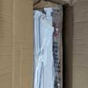 LazBlinds No Tools No Drill Cordless Roman Shades for Windows, Blackout Thermal Insulated UV Blocking Window Blinds, Room Darkening Fabric Blinds for Indoor Windows, 27'' W x 48'' H, Off White