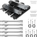 Hisencn Grill Replacement Parts for Nexgrill 5 Burner 720-0888, 720-0888N, 4 Burner 720-0830H 720-0830D 720-0830X 720-0888S, BHG 720-0783W,Stainless Steel Burner Tube for Nexgrill Grill Parts