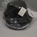 Funny Party Hats Black Fedora Gangster Hat Costume Accessory - Pack of 12